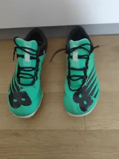 【送料無料】New Balance スパイクシューズ グリーン