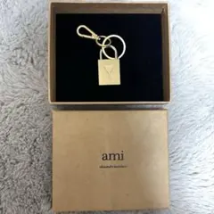 新品正規品】AMI PARIS ハート型 シングルピアス シルバーBOX付き
