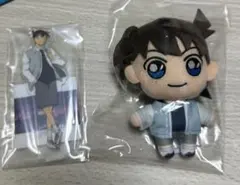 セガラッキーくじ　名探偵コナン　新一ぬいぐるみ・アクリルスタンドセット