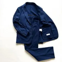 美品 Safari CURRENT 軽量＆撥水 ストレッチ セットアップ 紺 L - メルカリ