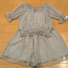 新品未使用　JENNI love ハートチュールトップス＆キュロットセットアップ