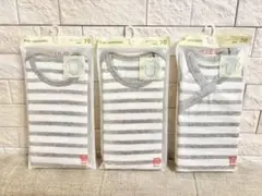 ユニクロ UNIQLO ベビー　ボディスーツ　長袖70cm ボーダー