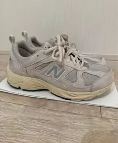 New Balance 878 ベージュスニーカーUS9/27.0cm m768 - メルカリ