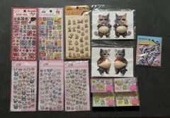 ミニちゅるシール・おなかシール等 シール13点セット まとめ売り！