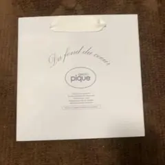 gelato pique 白色紙袋