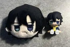 ヒプマイ ダイソー ぬいぐるみキーホルダー＆ラバーフィギュア 山田三郎