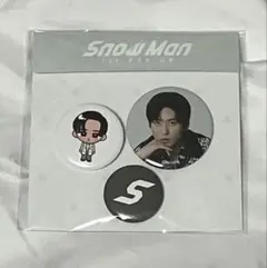 目黒蓮　缶バッジセット Snow Man Pop Up ソウル