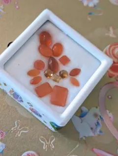 オレンジ系 天然石 セット