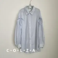 ハニーズ（COLZA）ストライプ 長袖シャツ　Sサイズ