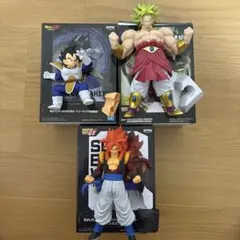 ドラゴンボールZ ブロリー　ゴジータ　ベジータ　フィギュア　プライズ