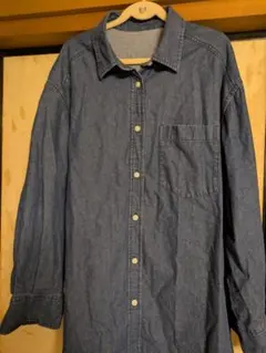 GU オーバーサイズデニムシャツ　Mサイズ