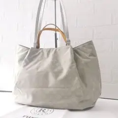 【美品✨】ラシット 2WAY ハンドルトートバッグ A4 モノグラム エクリュ