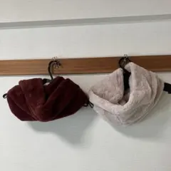 もこもこ　スヌード　２個セット売り