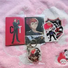 CR Cpt ステッカー、アクリルキーホルダー Crazy Raccoon