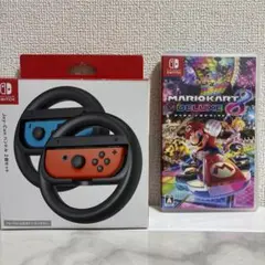 NintendoSwitchマリオカート8 デラックス＋ ハンドル2個セット