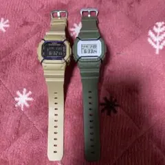 G-SHOCK デジタル腕時計 2色セット