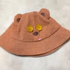 美品✨️ユニバ USJ バケハ ティム ミニオンタオル生地 帽子 被り物