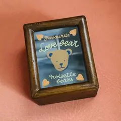 テディベア 木製 小物入れ 収納ボックス - メルカリ