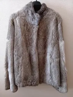ラビットファー ジャケット M