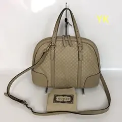 GUCCI グッチ マイクログッチシマ ニース ドーム型 2WAY バッグのサムネイル