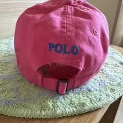 新品未使用✨Polo Ralph Lauren ピンクキャップ フリーサイズ