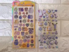 正規品 mojojojoうるちゅるポップシール スンスン コットンパフィーシール