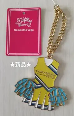 【完売】サマンサ ベガ チア チャーム 黄色のサムネイル