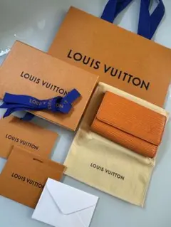 LOUIS VUITTON ルイヴィトン エピ ミュルティクレ キーケース４連