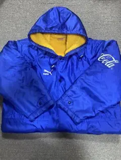 PUMA Coca-Cola コラボ フード付きベンチコート