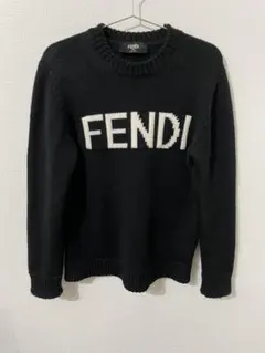 FENDI 23AW ブラックウールセーターのサムネイル