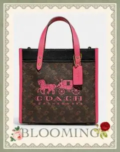 コーチ COACH フィールド トート 22 ウィズ ホース アンド キャリッジ