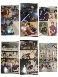 刀剣乱舞　クリアファイル等グッズ　34点セット