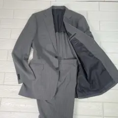 ザ スーツカンパニー メンズ　スーツ　グレー　ストライプ