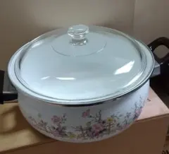 ホーロー お鍋 (新品)※昭和レトロ※