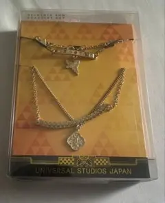 鬼滅の刃　USJ 2021年限定　ネックレス&ブレスレットセット　我妻善逸