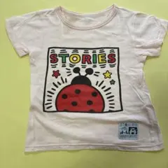 STORIES 半袖Tシャツ 130cm ピンク てんとう虫のサムネイル