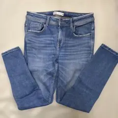 ZARA スキニーデニム ライトブルー USA 8 Lサイズのサムネイル