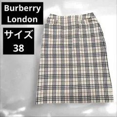 Burberry バーバリーロンドン ウール ノバチェック スカート 38y2kのサムネイル