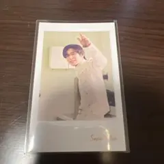 SnowMan 目黒蓮 オレンジKiss チェキ風カード