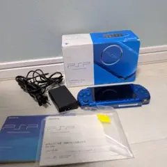 【箱付き】 PSP 3000 ブルー 青 　動作確認済み