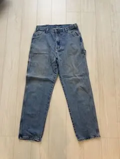 Dickies ペインターパンツ デニム ライトブルー