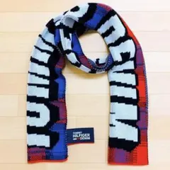 超レア品！★Tommy Hilfiget US限定発売ビッグロゴロングマフラー