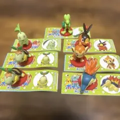 ポケモン　チョコエッグ　旅立ちの3匹　7点セット　まとめ売り