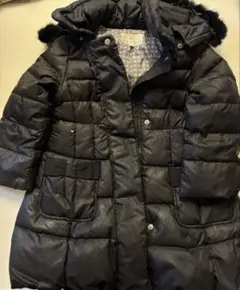 KUMIKYOKU 黒 ダウンコート 110