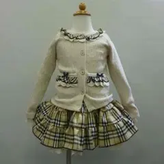 SALE‼️残りわずか！フォーマルに♡チェック柄上下セット【韓国子供服】110