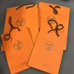 エルメス　ショッパー　4枚セット