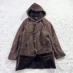 N-3Bデザイン 羊革 ムートン シープスキン ダッフルジャケット 40