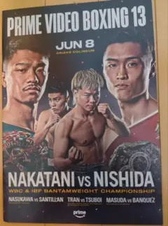 PRIME VIDEO BOXING 13 那須川天心 非売品 B2ポスター - メルカリ
