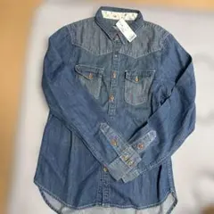 デニムシャツ 長袖 ライトオン 新品タグ付きのサムネイル