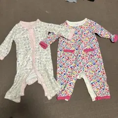 ベビーギャップ　カバーオール　ロンパース　２枚まとめ売り　70